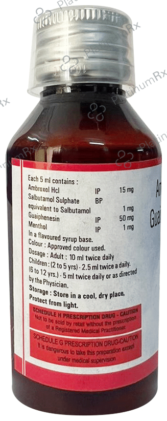 Algonex-S Syrup Sugar Free