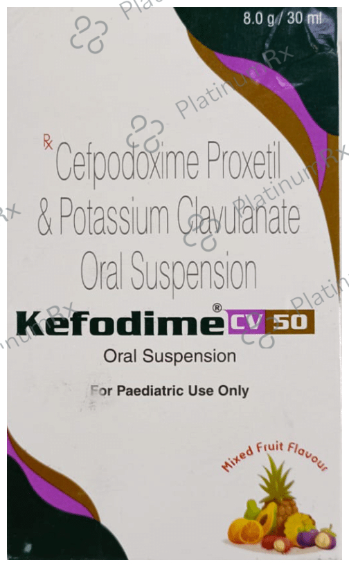 Kefodime CV Syrup Mixed Fruit