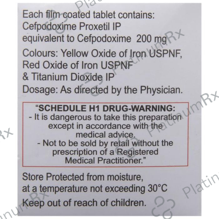 Zedocef 200mg Tablet 10s