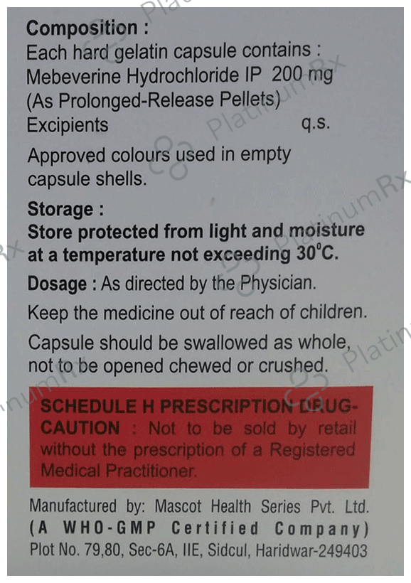 Mebehope 200mg Capsule PR