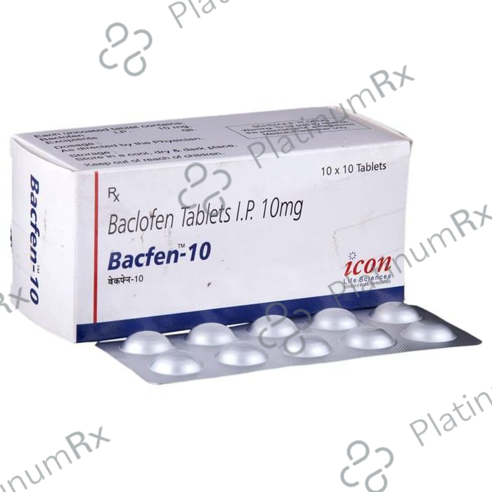 Bacfen 10mg Tablet 10s