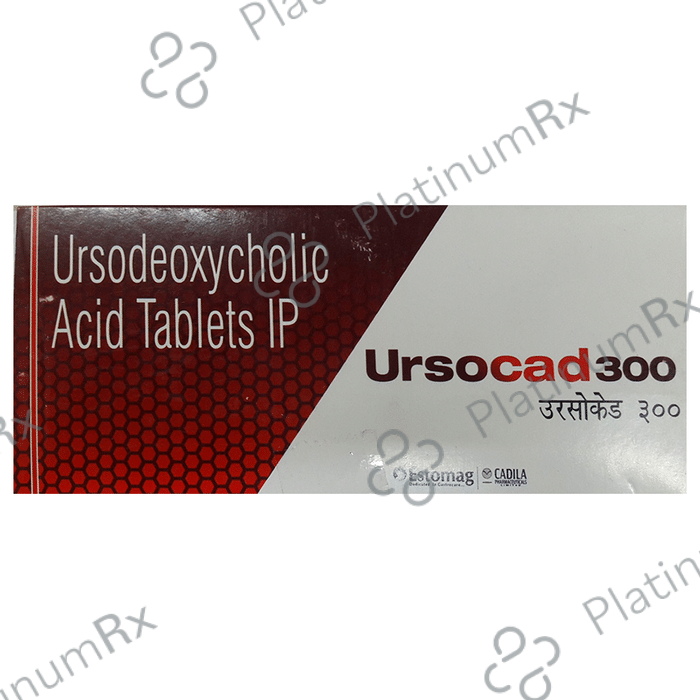 Ursocad 300mg Tablet 10s