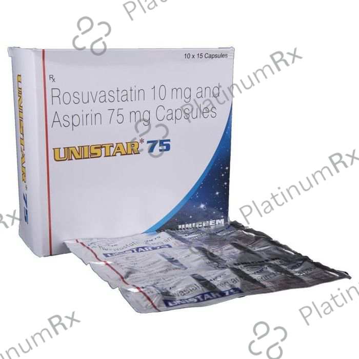 Unistar 10/75mg Capsule 15s