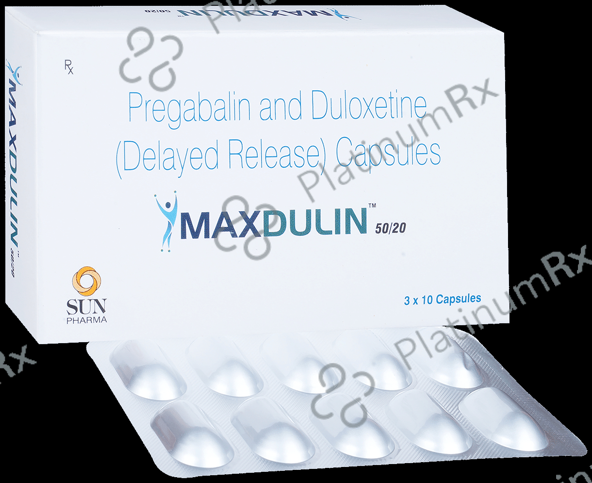 Maxdulin 50/20 Capsule DR