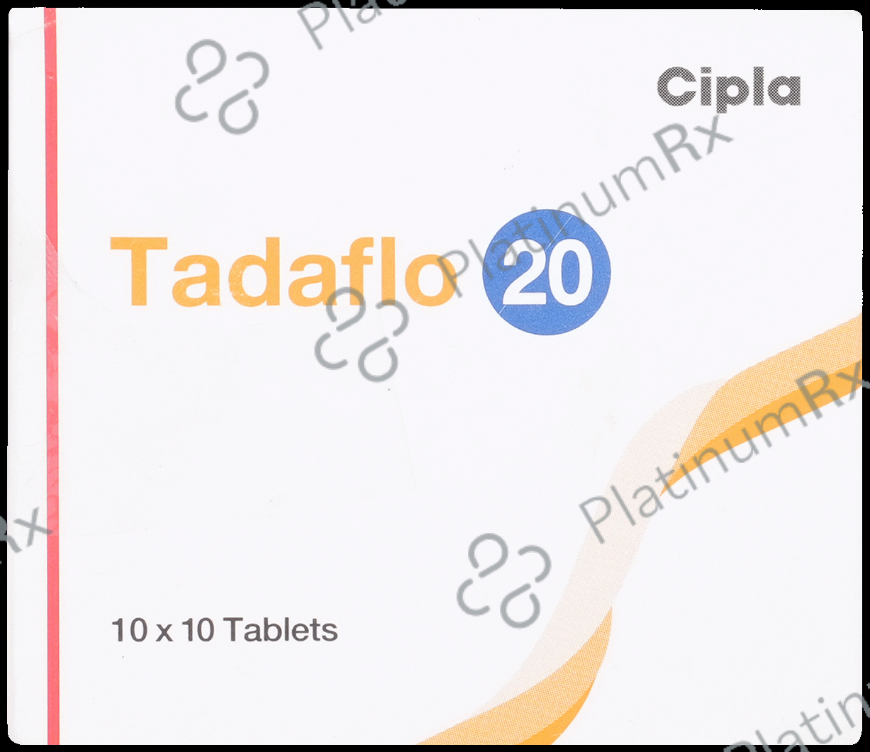 Tadaflo 20mg Tablet 10s