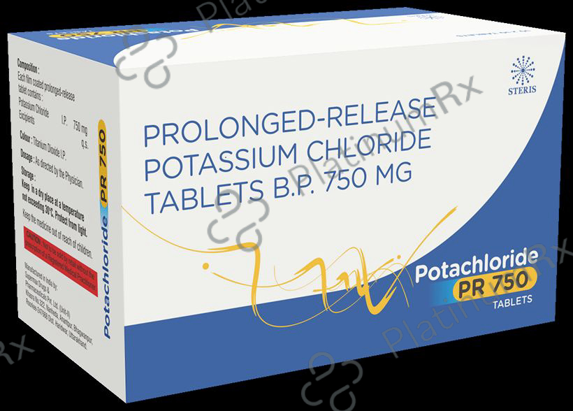 Potachloride PR 750mg Tablet 10s
