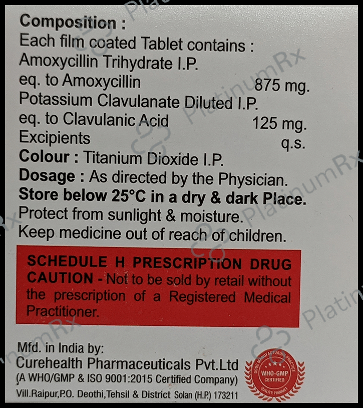 Amoxent 1000 Tablet