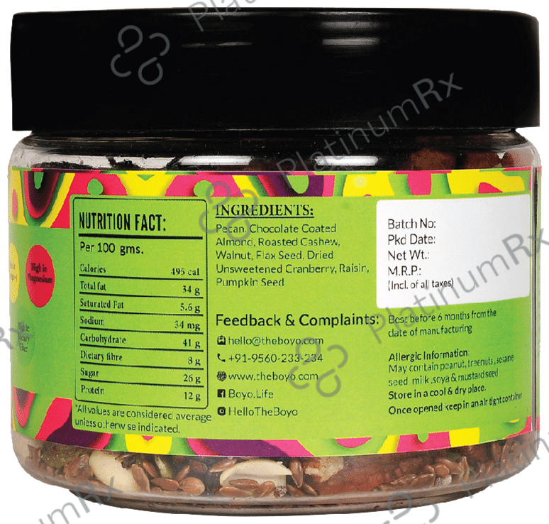 Boyo Omega 3 Trail Mix