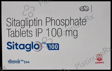 Sitaglo 100mg Tablet 15s