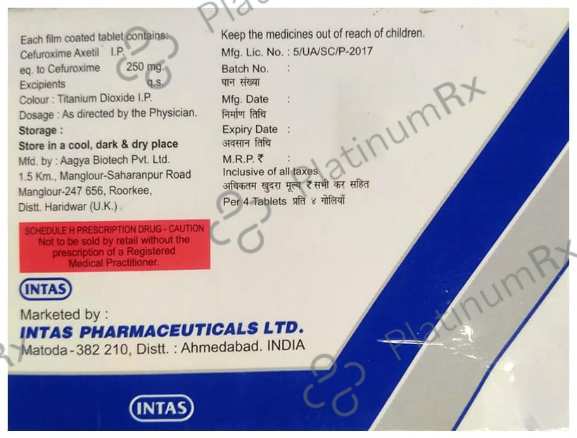 Ceroxitum 250mg Tablet