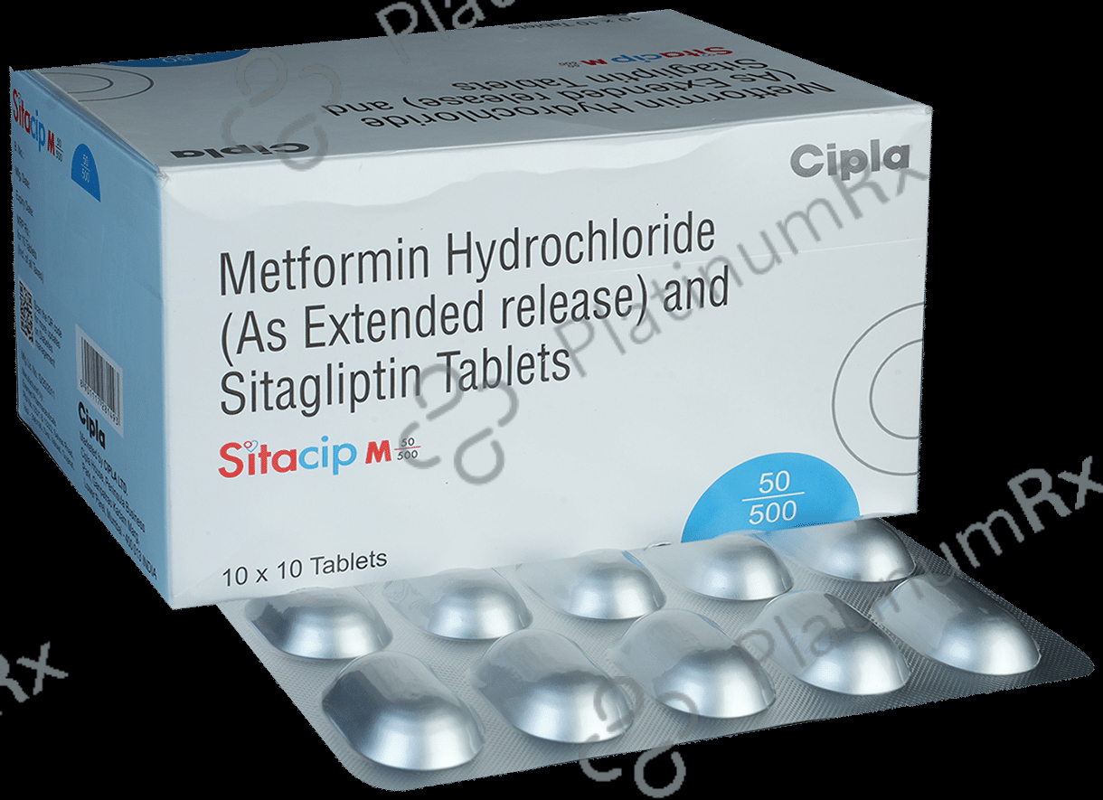 Sitacip M 50/500mg Tablet ER 10s