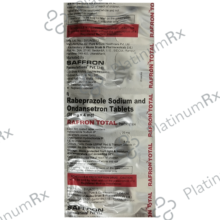 Rafron Total 4/20mg Tablet 10s
