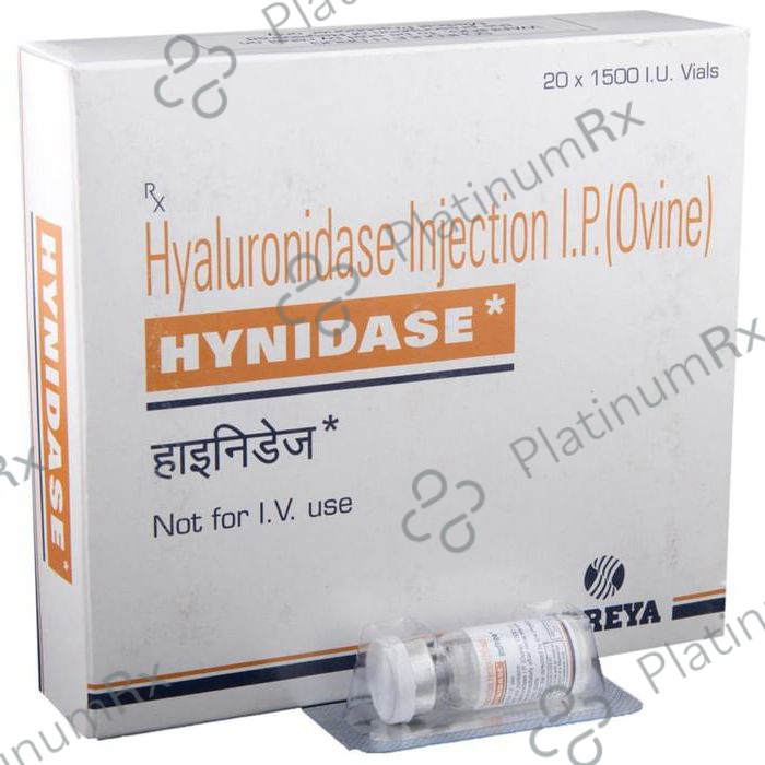 Hynidase 1500IU Injection 1s