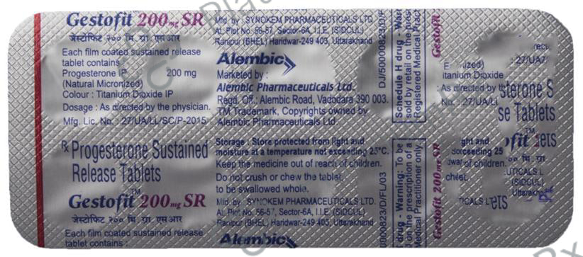Gestofit SR 200mg Tablet 10s