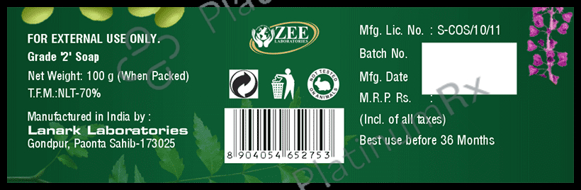 Zeelab Tulsi & Neem Soap