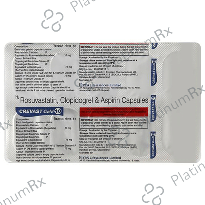 Crevast Gold 10 Capsule 10 Capsule