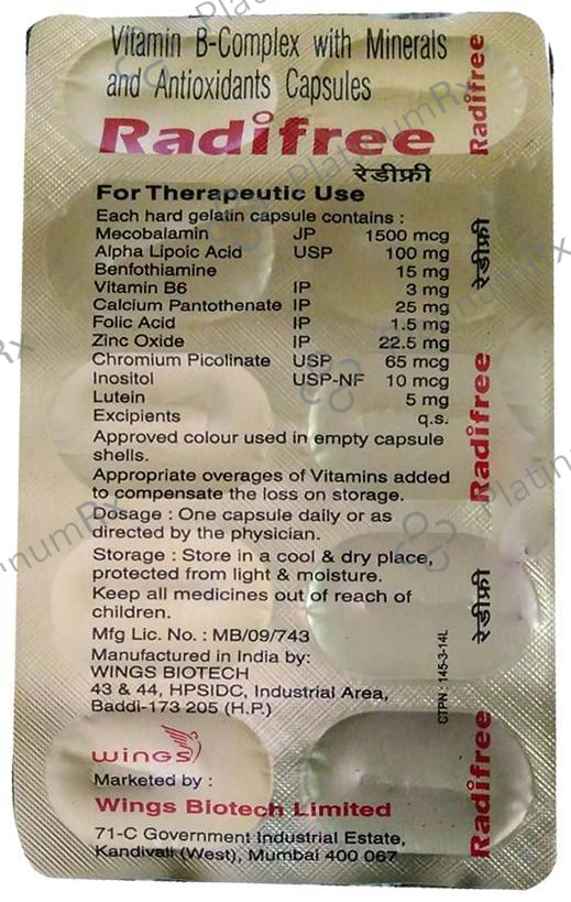Radifree Capsule