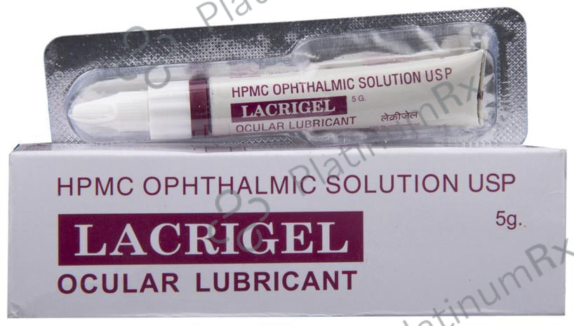Lacrigel 2% Eye Solution 5gm