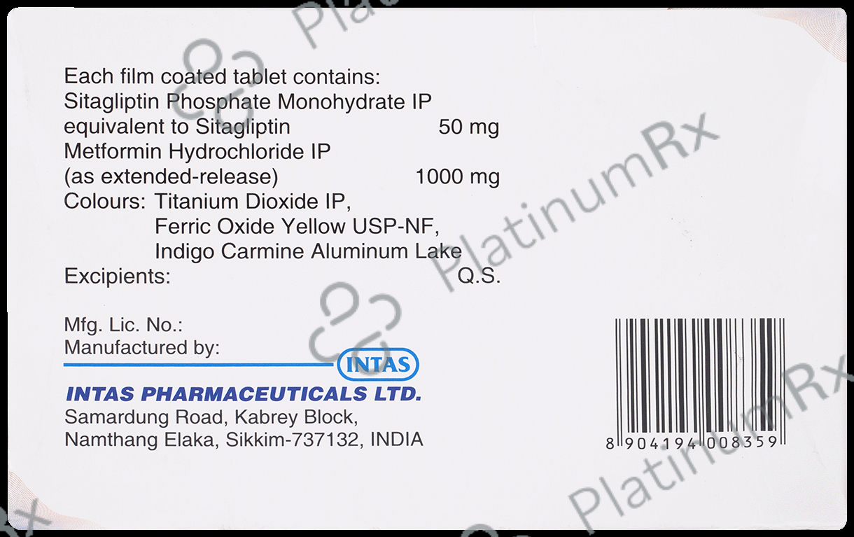 Ignalis M 50/1000mg Tablet ER 10s