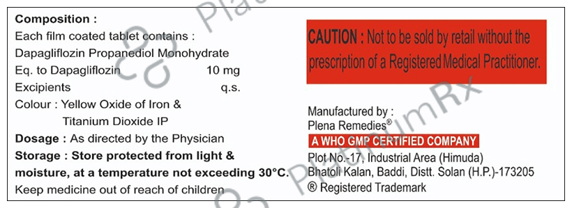 Dapatyl 10 Tablet