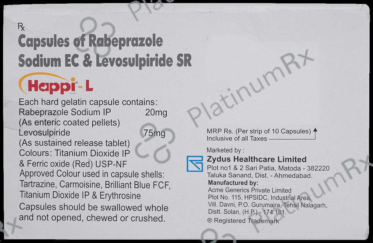 Happi L 75/40mg Capsule SR 10s