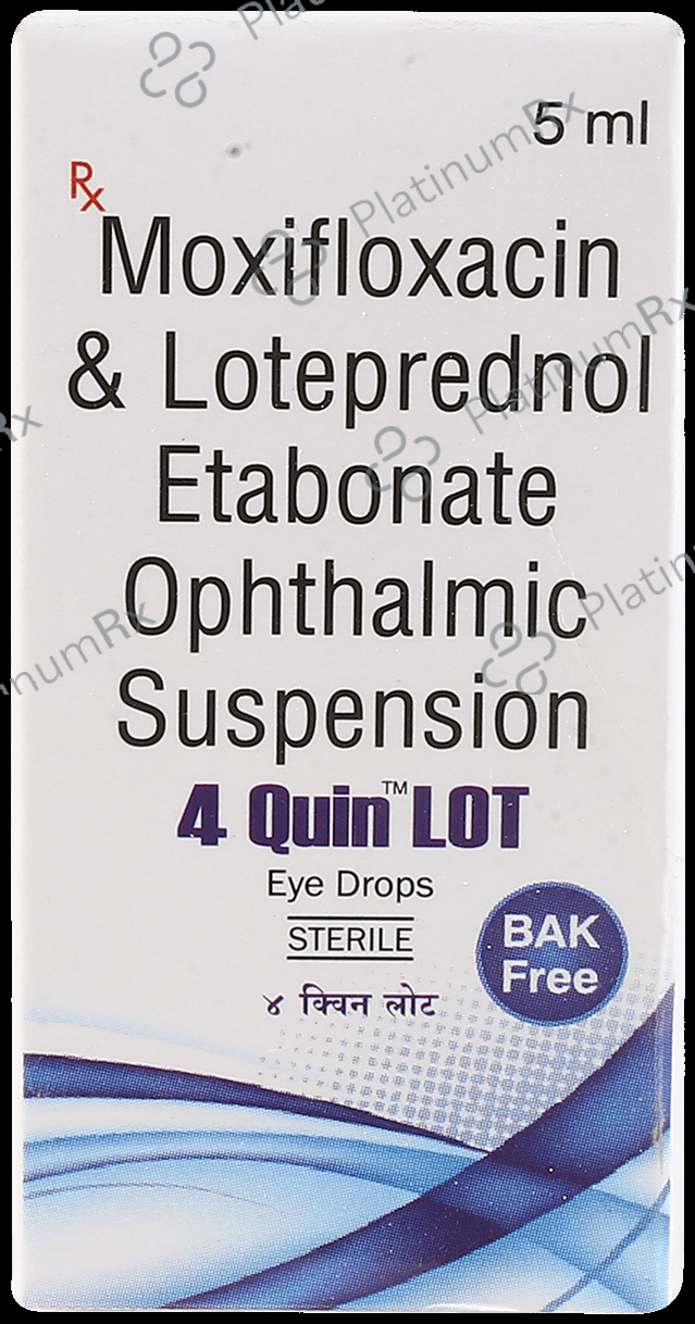4 Quin Lot Eye Drop 5ml