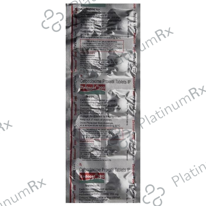 Zedocef 200mg Tablet 10s
