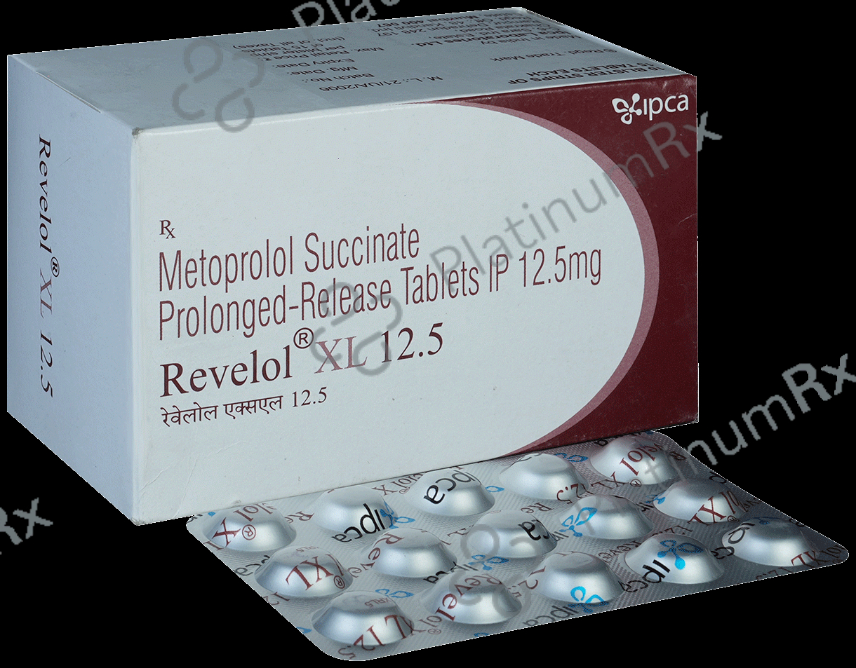 Revelol XL 12.5mg Tablet PR 15s