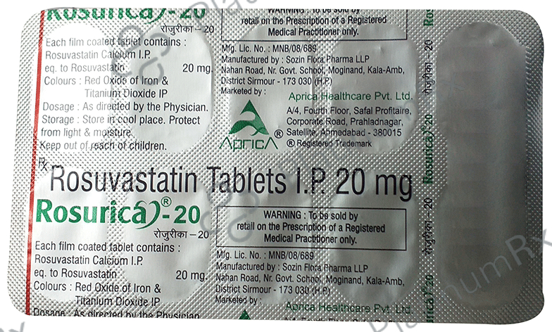 Rosurica 20 Tablet