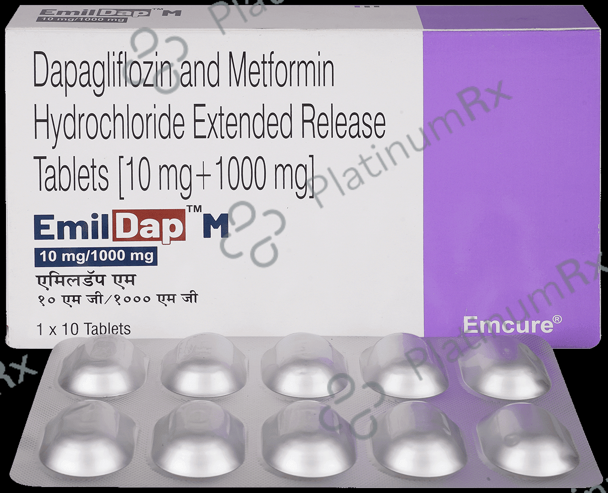 Emildap M Tablet ER 10/1000