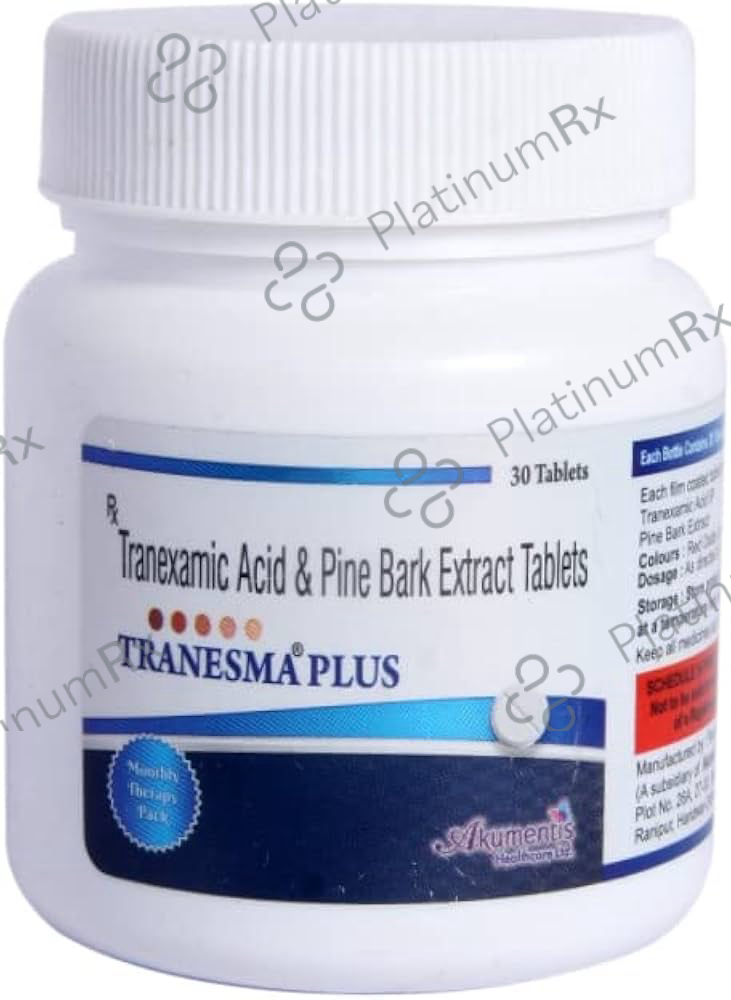 Tranesma Plus 50/250mg Tablet 30s