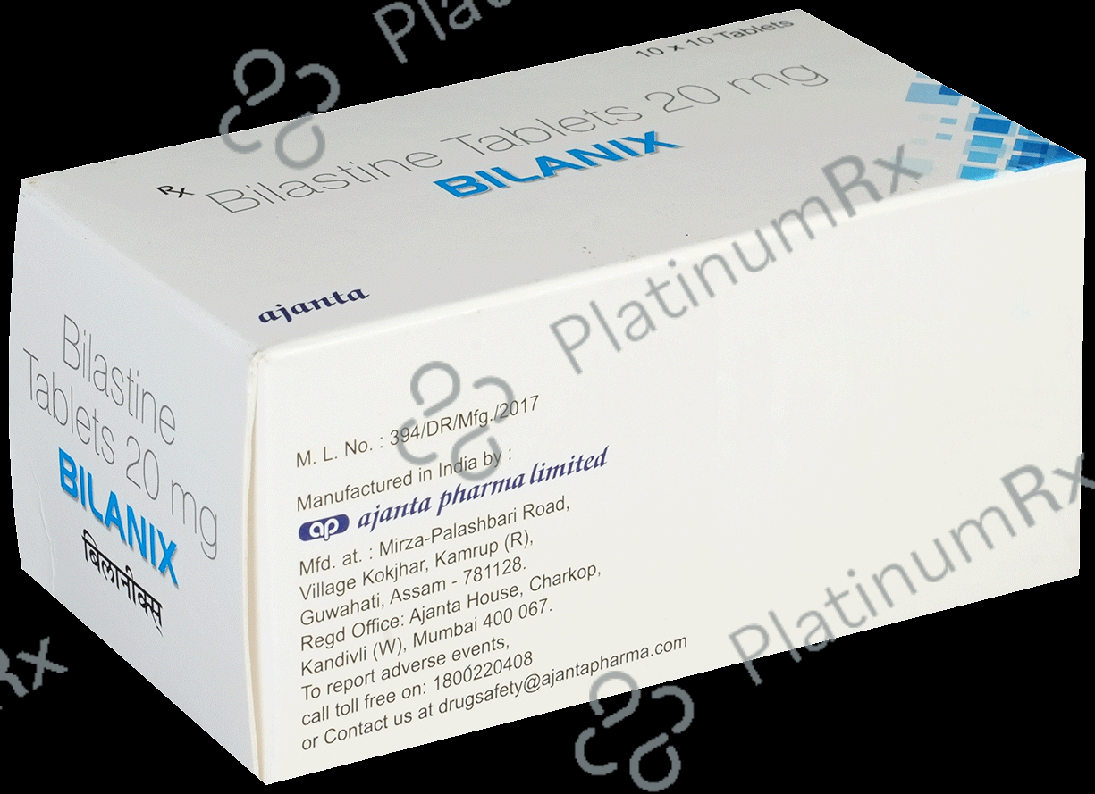 Bilanix 20 mg price online