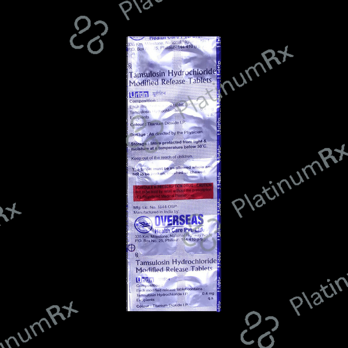Uritin 0.4mg Tablet 10s