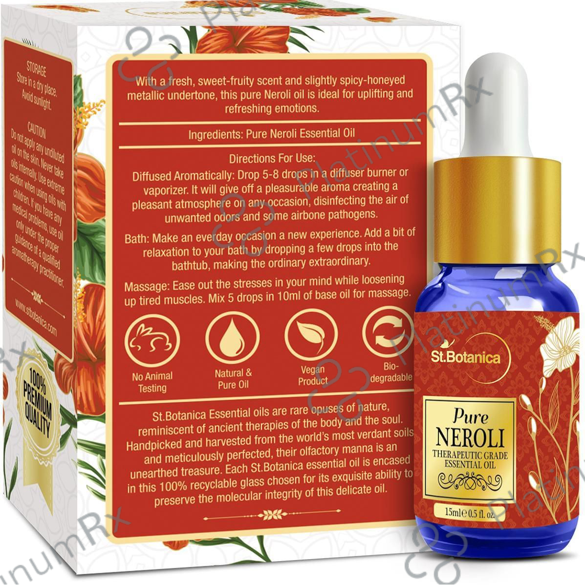 St.Botanica Pure Neroli Essential Oil