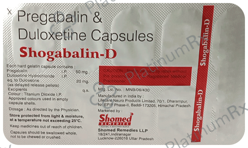 Shogabalin-D Capsule DR