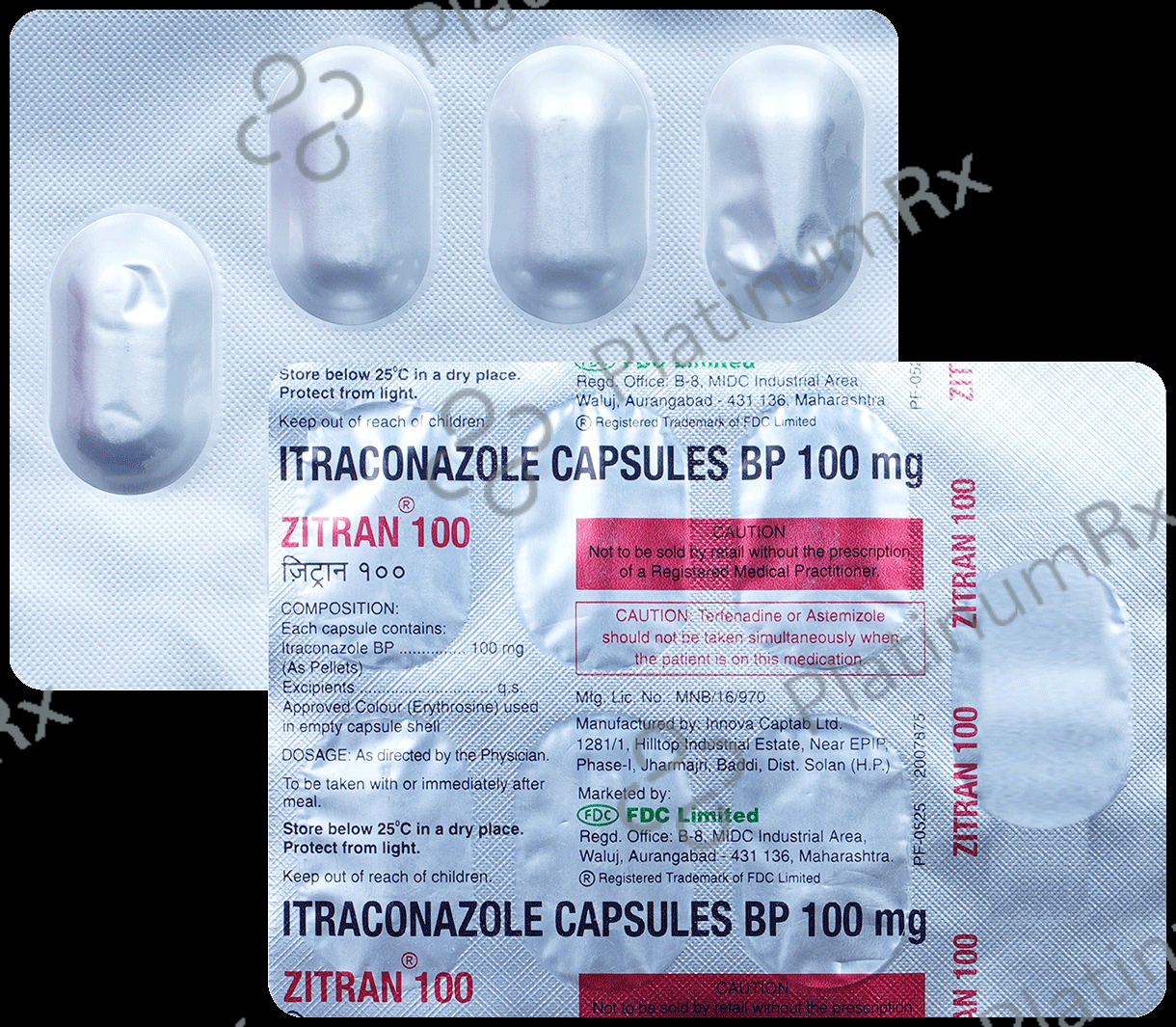 Zitran 100 Capsule 7 Capsule