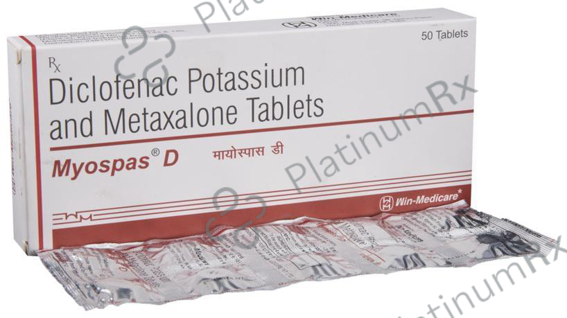 Myospas D 50/400mg Tablet 10s