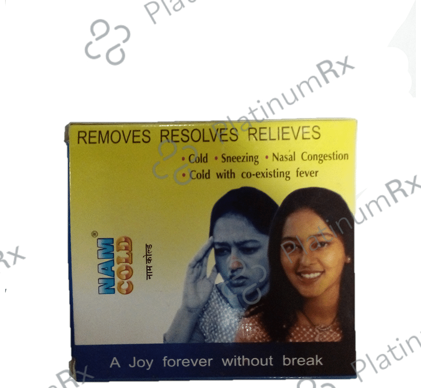 Nam Cold Tablet 30/25/500/5