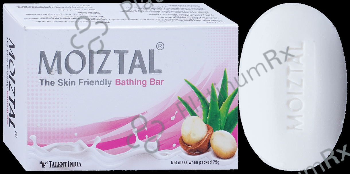 Moiztal Skin Friendly Bathing Bar 75gm