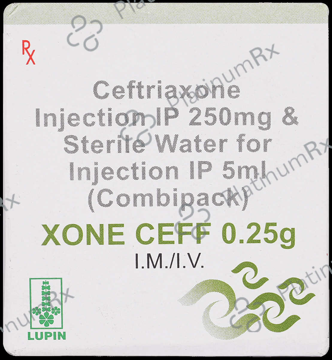 Xone Ceff 250mg Injection