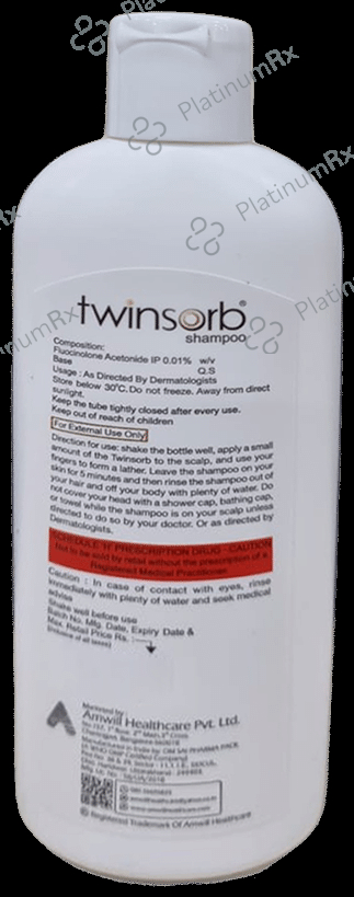 Twinsorb 0.01% Shampoo 100ml