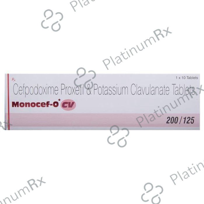 Monocef O CV 200/125mg Tablet 10s