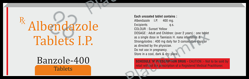 Banzole 400mg Tablet