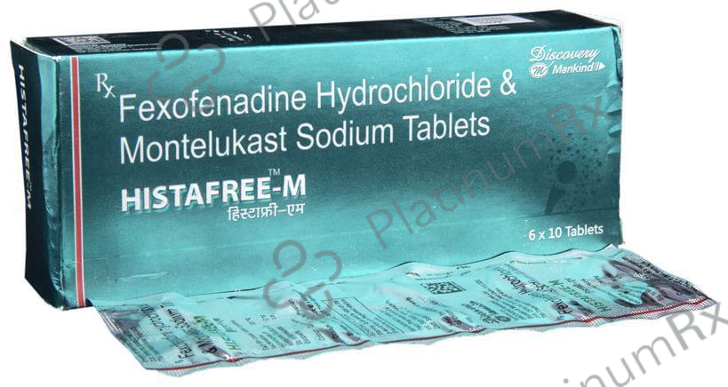 Histafree M 120/10mg Tablet 10s