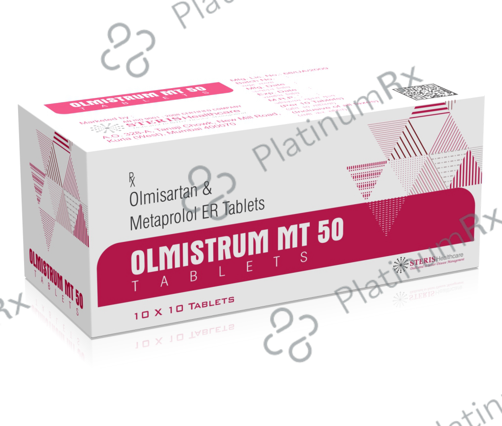 Olmistrum MT 20/50mg Tablet ER 10s
