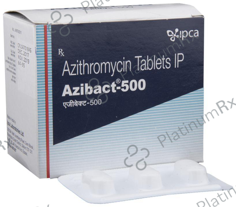 Azibact 500mg Tablet 5s