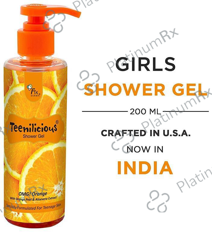 Fixderma Teenilicious Shower Gel OMG Orange