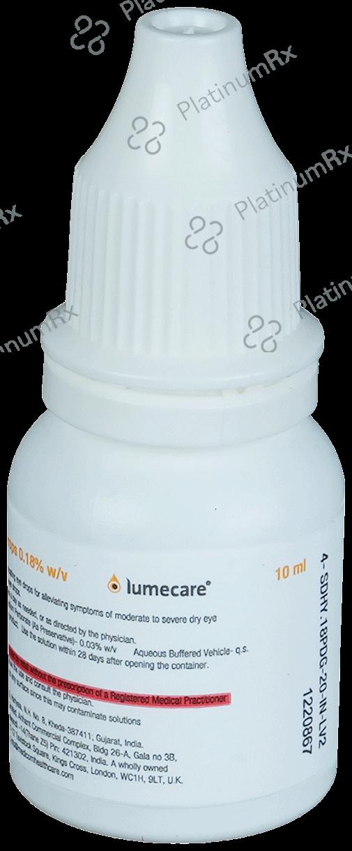 Lumecare Advance HA Eye Drop