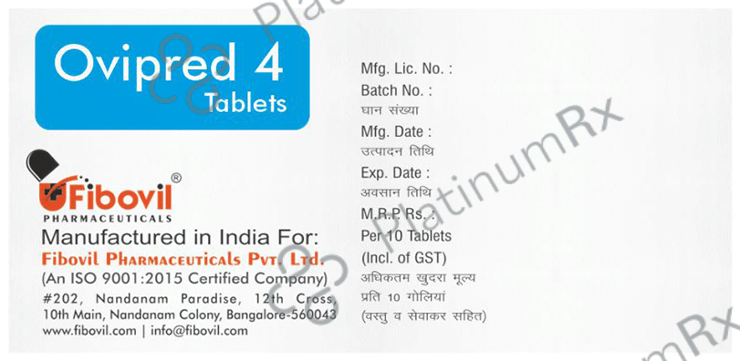 Ovipred 4 Tablet