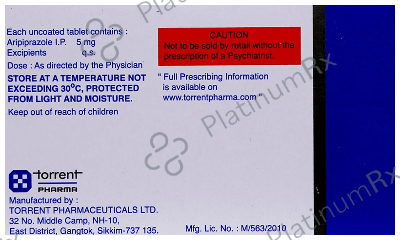 Arip 5mg MT Tablet 15s